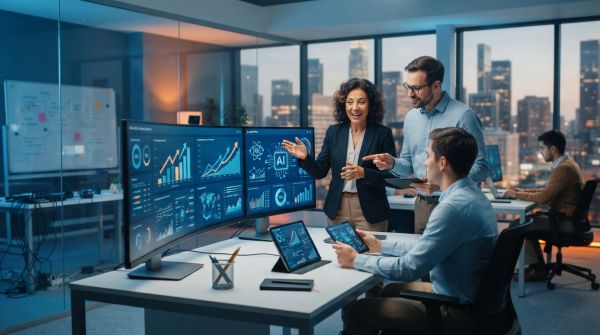 Élevez votre succès avec l'expertise d'une agence analytics data AI