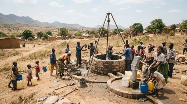 Solidarité bien-être : construction de puits pour tous